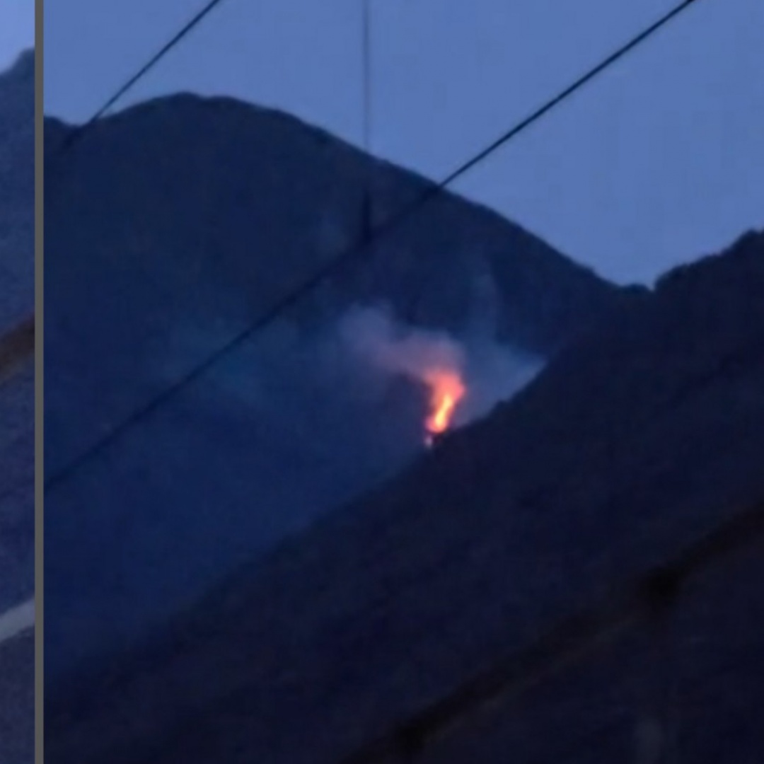 Fiamme sul Madone