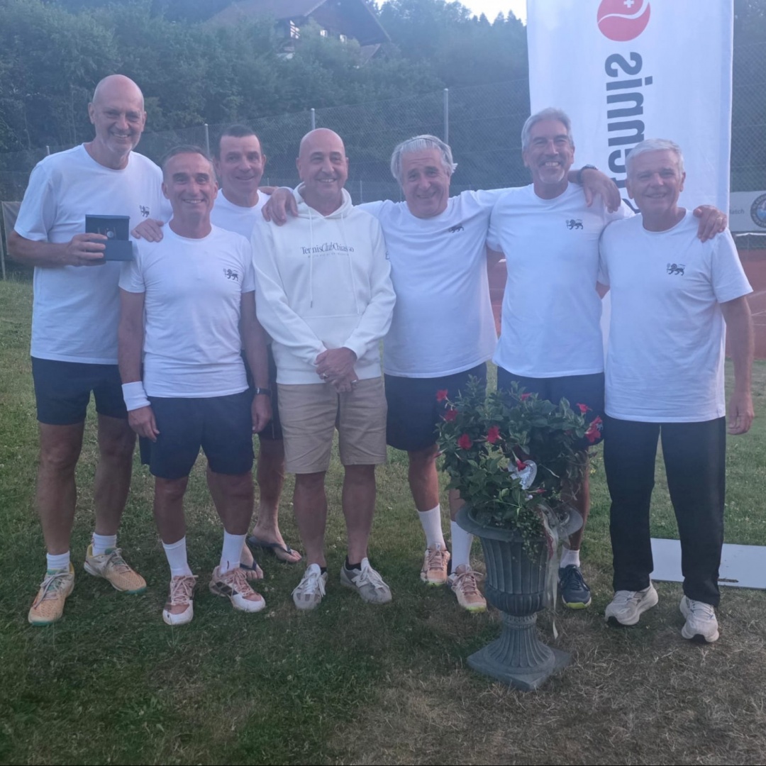 TC Chiasso over +65 campione svizzero