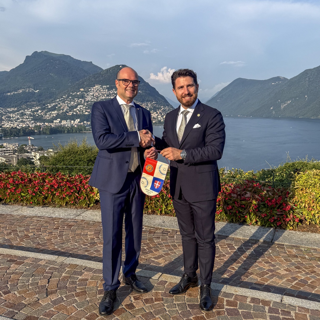 Cambio di presidenza al Rotary Club Lugano