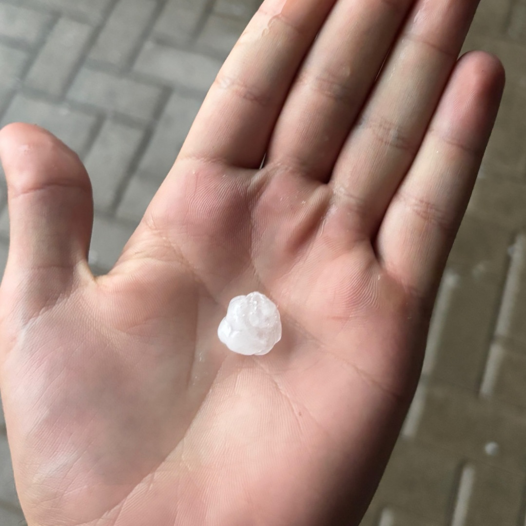 Pioggia e grandine spezzano la calura