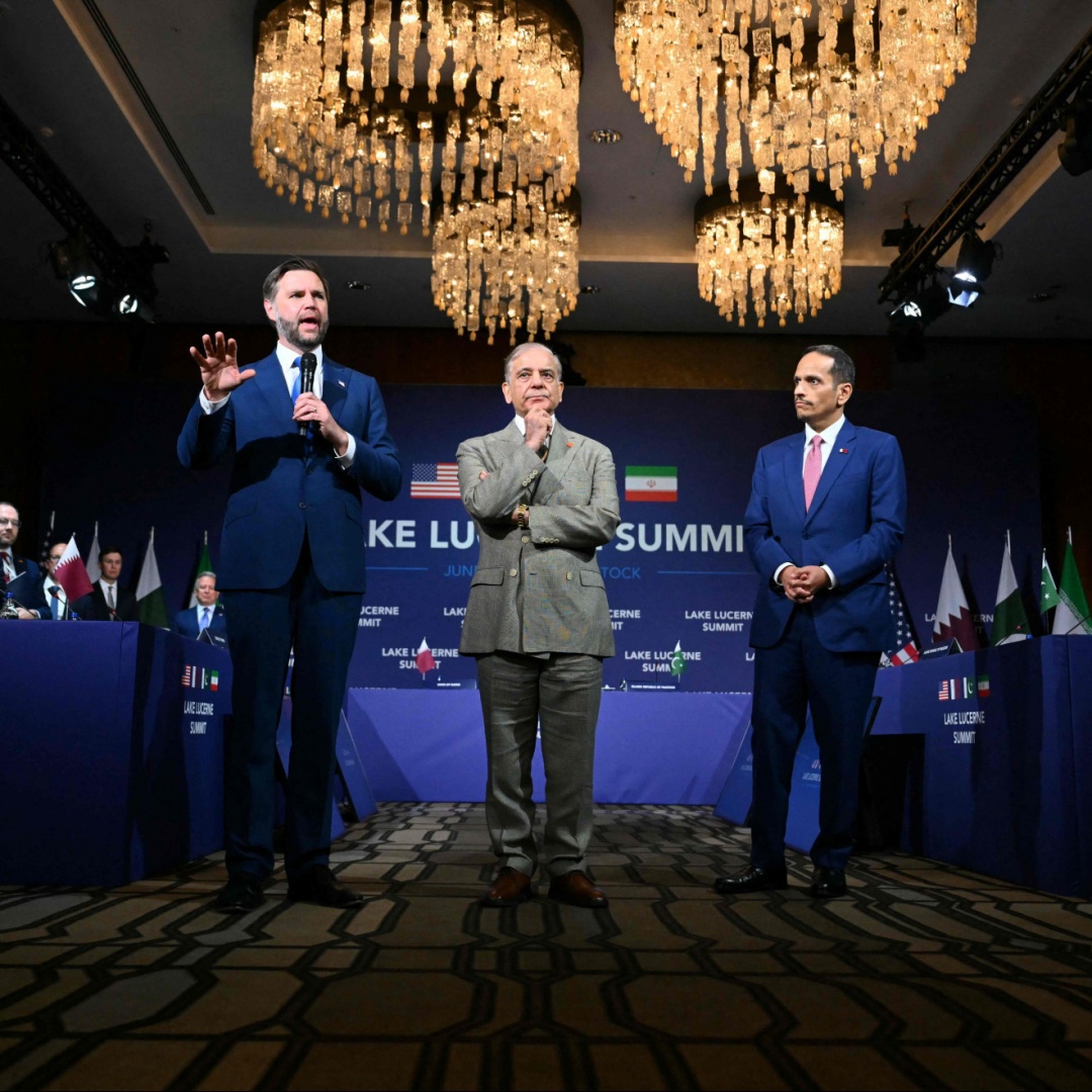 Il vertice Iran-USA sul Bürgenstock è ufficialmente iniziato