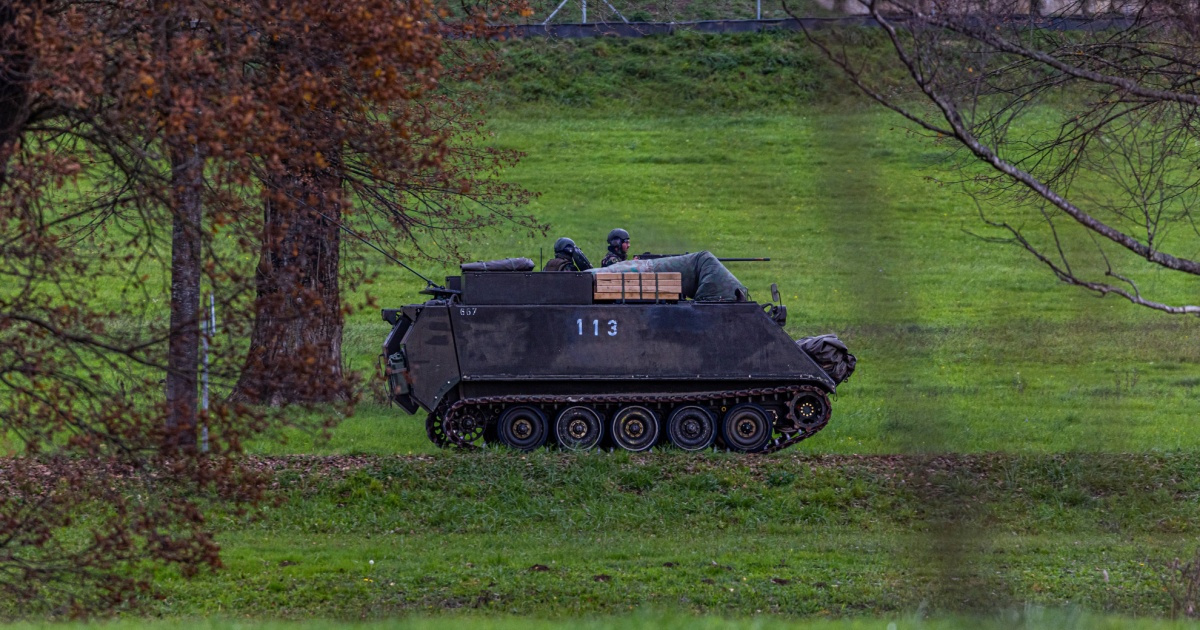 Швейцарская армия частично возобновила эксплуатацию танков M113 после устранения технических дефектов