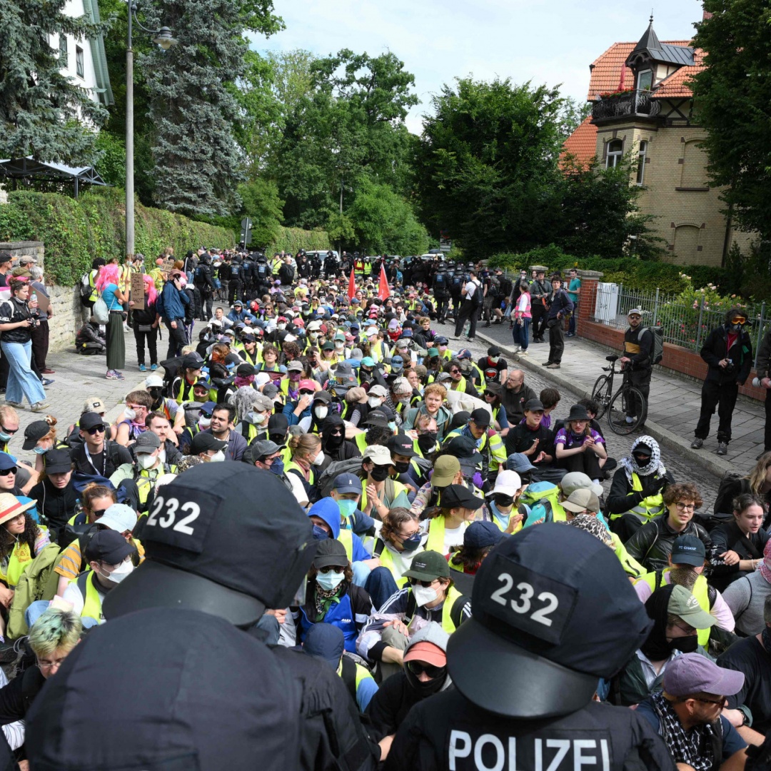 Circa 20mila persone in protesta contro AfD