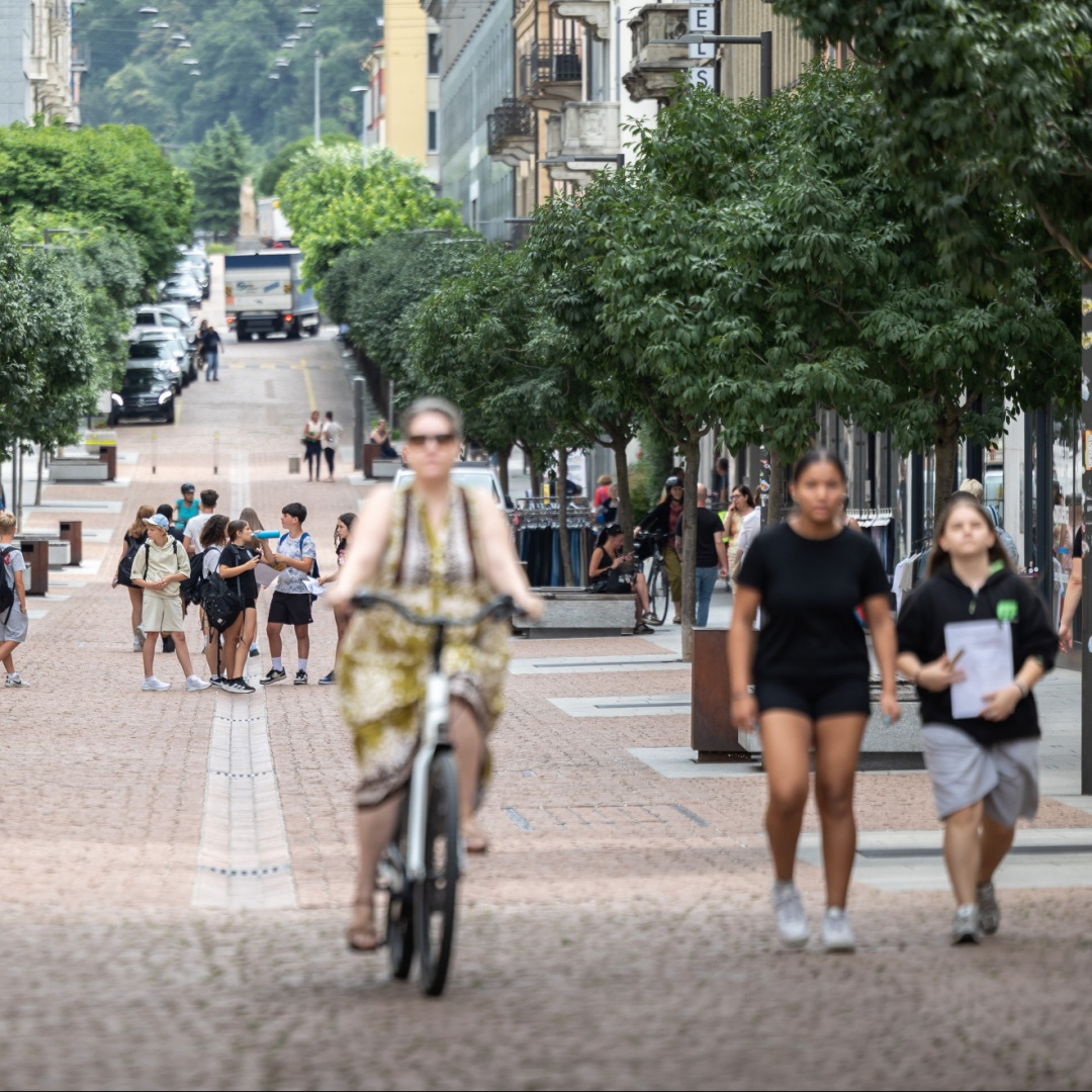 Bellinzona si veste di verde, un nuovo piano contro le sfide del clima