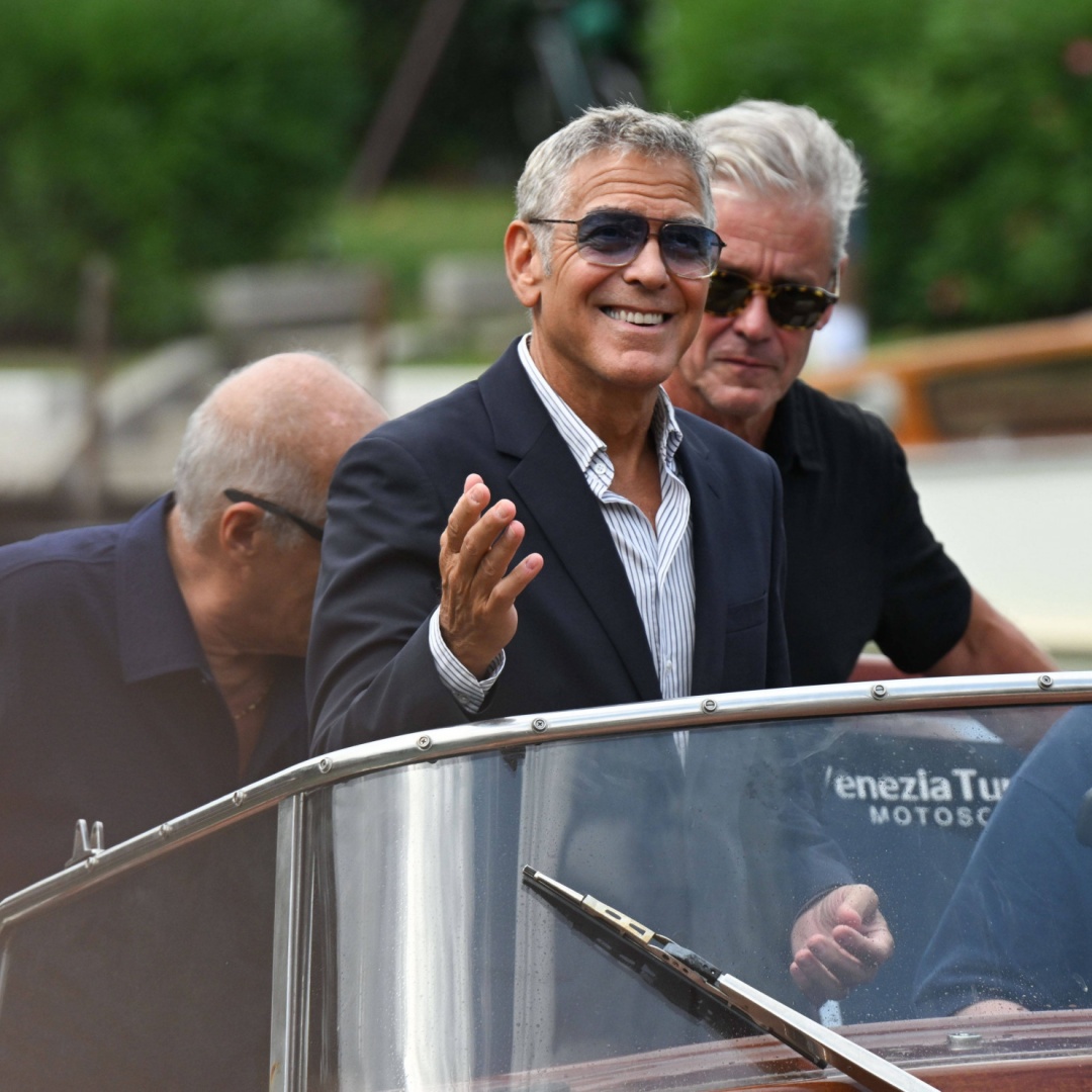 George Clooney riceve il Leone d’oro alla carriera