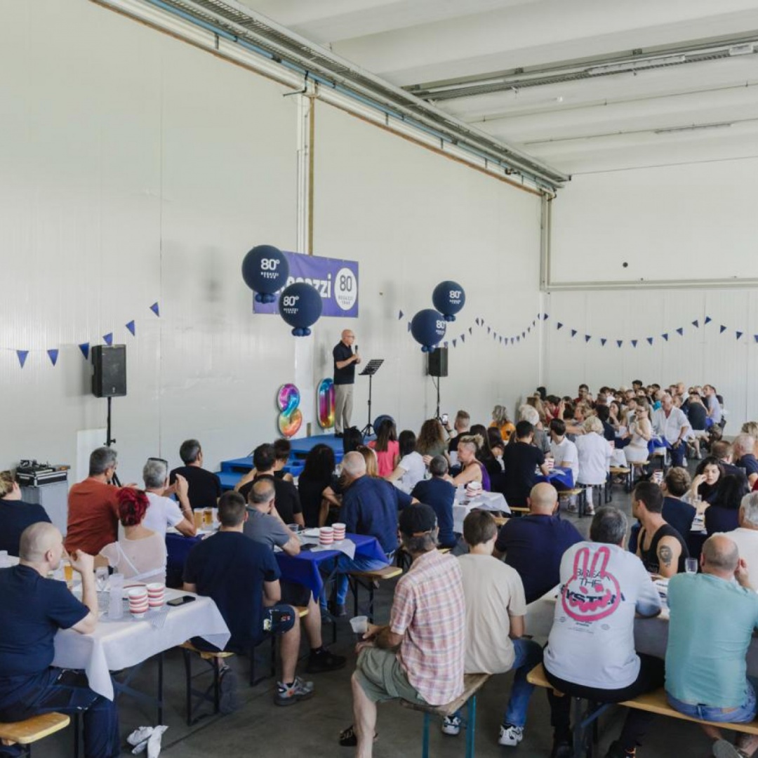 Doppia festa per il Gruppo Regazzi: estate, appartenenza e 80 anni di storia