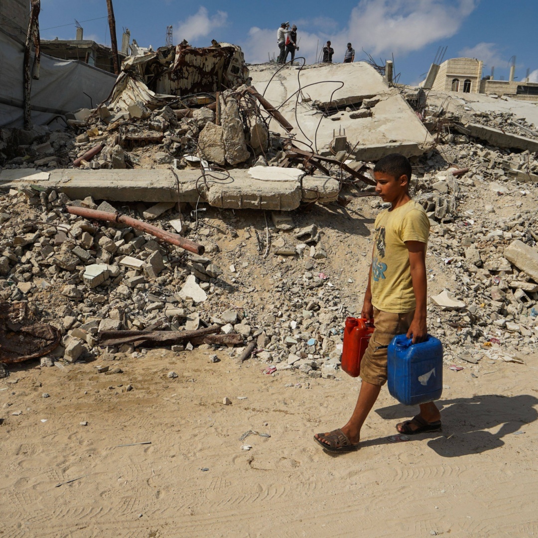 La Svizzera partecipa a un'iniziativa UE per la ricostruzione di Gaza