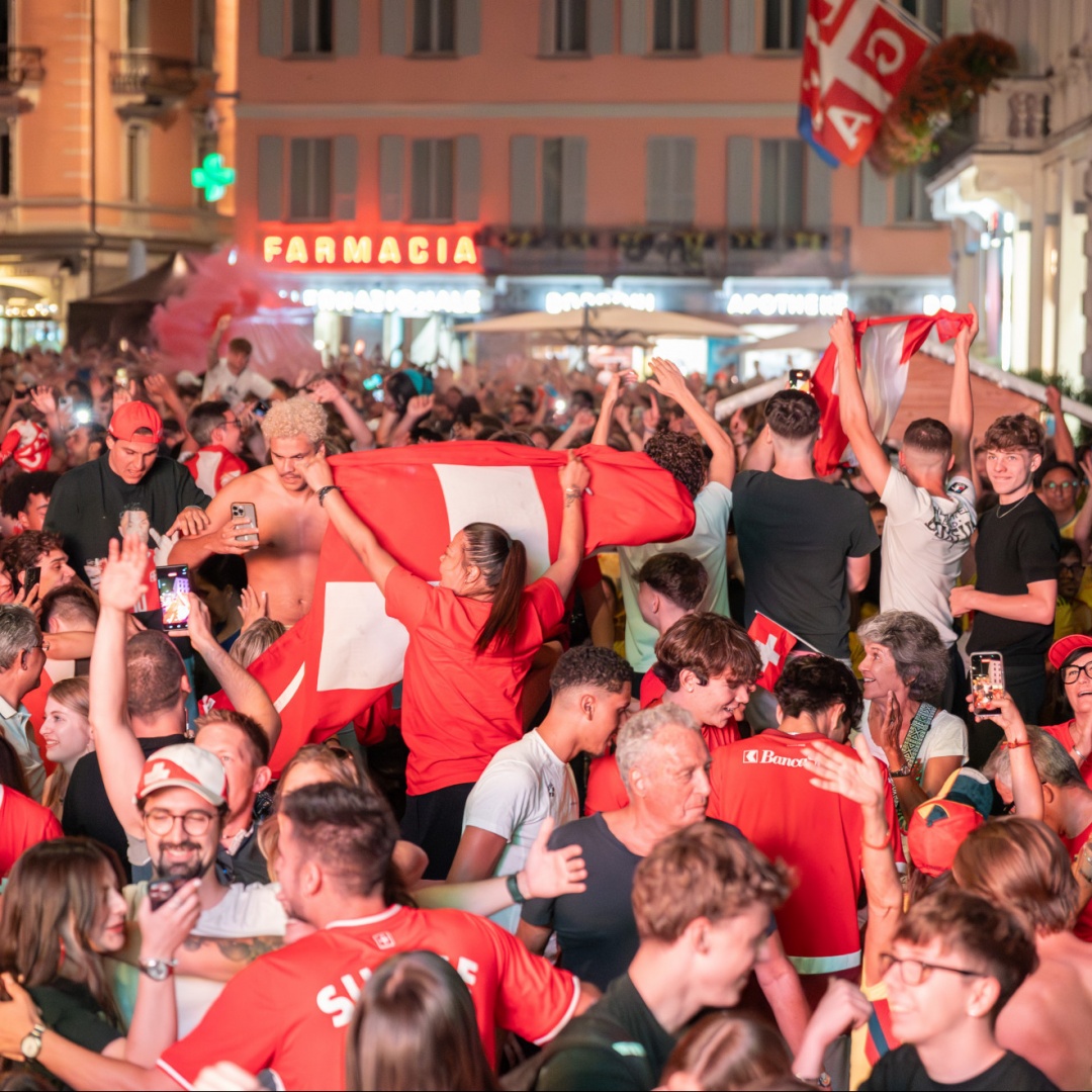 Gioca la Svizzera, anche a Lugano sarà notte libera