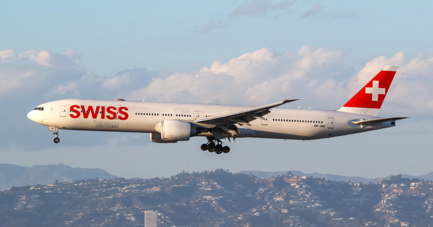 Atterraggio fuori programma per un volo Swiss