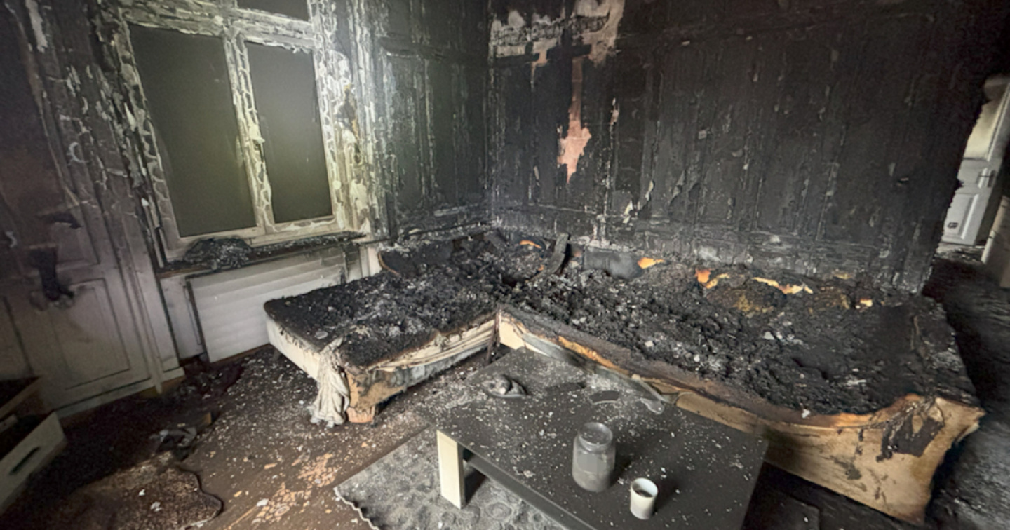Incendio in un appartamento, morti due cani e un gatto