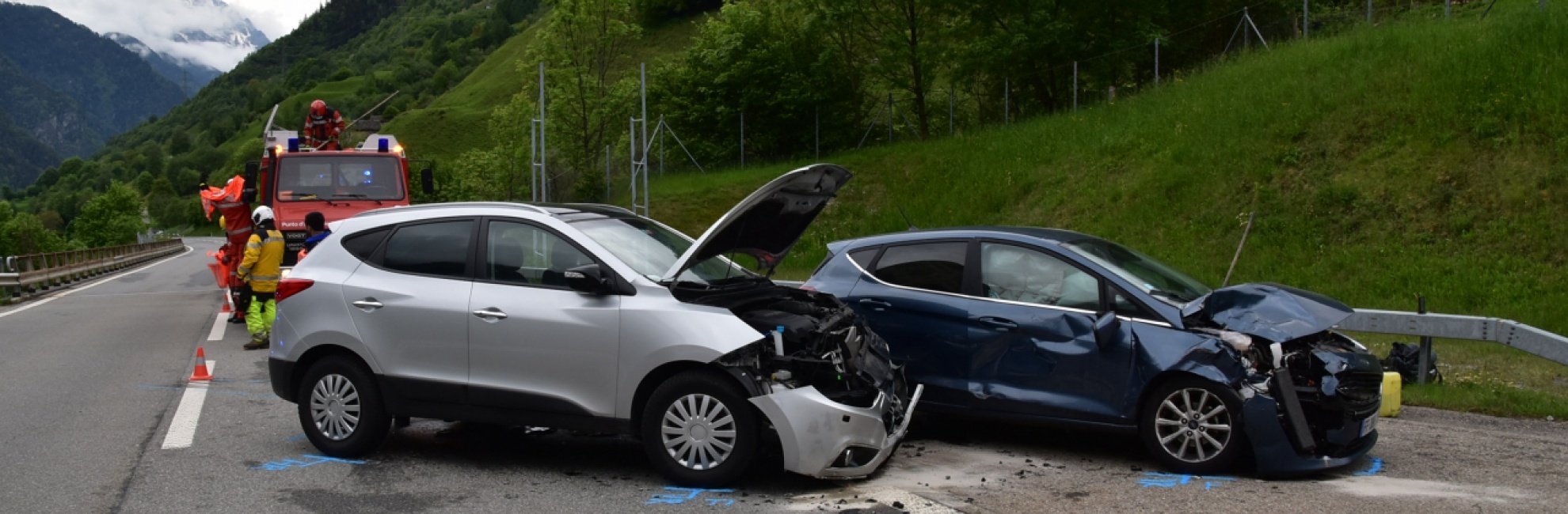 Due Feriti Leggeri Nell'incidente A Mesocco - Ticinonline