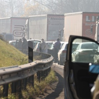 Incidente sulla A2, un ferito e carreggiata sud bloccata