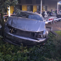 Sfonda il muro e precipita dall'autosilo Balestra