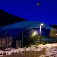 Pallone del tennis club 'collassato' causa neve