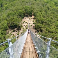 Vertiginosa gita al ponte tibetano
