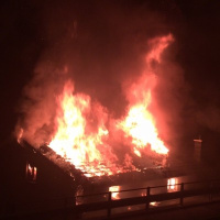 Incendio in via Simen, un morto