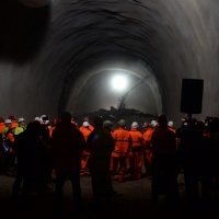Ecco il video dell’esplosione della galleria di base del Monte Ceneri