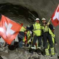 Monte Ceneri, festa per la caduta del diaframma