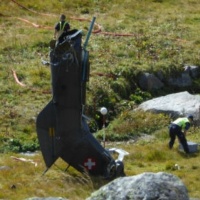 Super Puma precipitato, ha colpito un cavo dell'alta tensione: 2 morti e un ferito