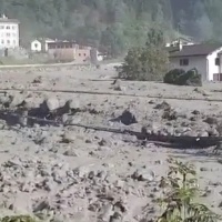 La forza della natura fa cedere il ponte della Cantonale