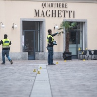 Accoltellamento in centro, l’aggressione in un video