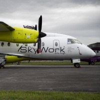 SkyWork si prepara ad atterrare ad Agno