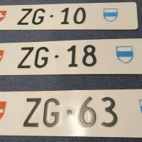 La "ZG 10" diventerà la targa più cara della Svizzera?