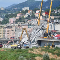 Crollo del ponte, il tedesco disperso telefona alla prefettura
