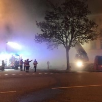 Palazzina in fiamme: morti alcuni bambini