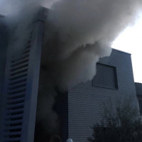 Incendio in una casa unifamiliare