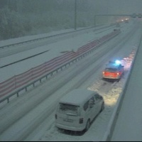 A2 e A13: disagi alla viabilità causa neve