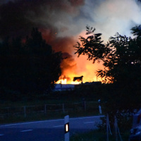 Incendio a Iragna, rientrate in casa le persone evacuate
