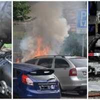 Perché tutti questi veicoli in fiamme, in Ticino?