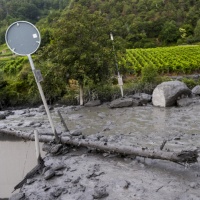 Chamoson, sono "solo" due le auto travolte