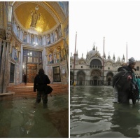 Acqua alta a Venezia, allagata San Marco: «Sistema largamente insufficiente»