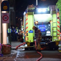 Fiamme a Viganello, forse un gesto doloso