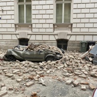 Forte scossa di terremoto a Zagabria
