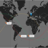 I satelliti di Elon Musk hanno fatto capolino nei nostri cieli (di nuovo)