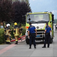 Incendio in via Rampada, fermato un uomo
