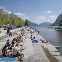 Godersi la foce con la distanza sociale