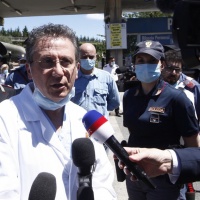 «Zanardi è intubato. Resta grave ma stabile»