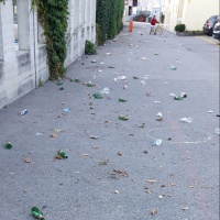 Risse e assembramenti alla foce di Lugano