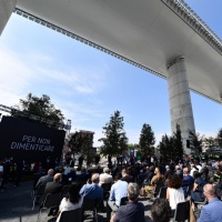 Due anni dal crollo del ponte Morandi: «Non dimentichiamo»