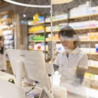 Col pulmino italiano per venire a comprare l'idrossiclorochina