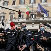 C'è anche Salvini, si allarga la maggioranza per Draghi