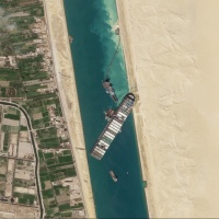 Canale di Suez: la Ever Given torna a galleggiare