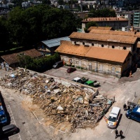 Le macerie del macello trasudano silenzi