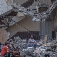 Altra notte di raid nella Striscia di Gaza