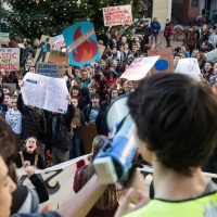 «Tensioni all'ex Macello», il Movimento Sciopero per il clima posticipa il corteo