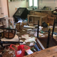 Devastata nella notte un'ala della scuola Steiner
